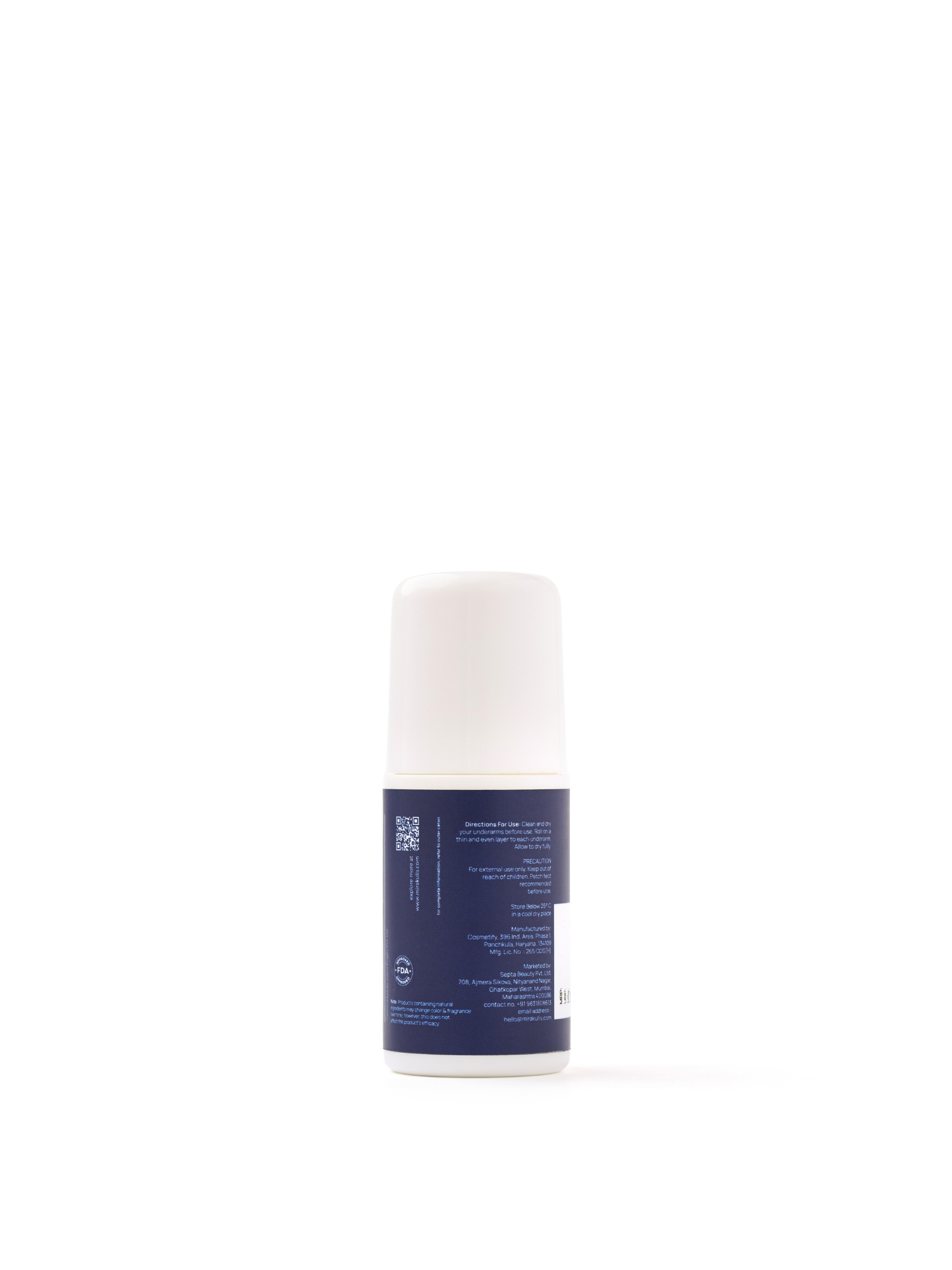 Mirakulis 5% AHA BHA Vit C Underarm Roll on