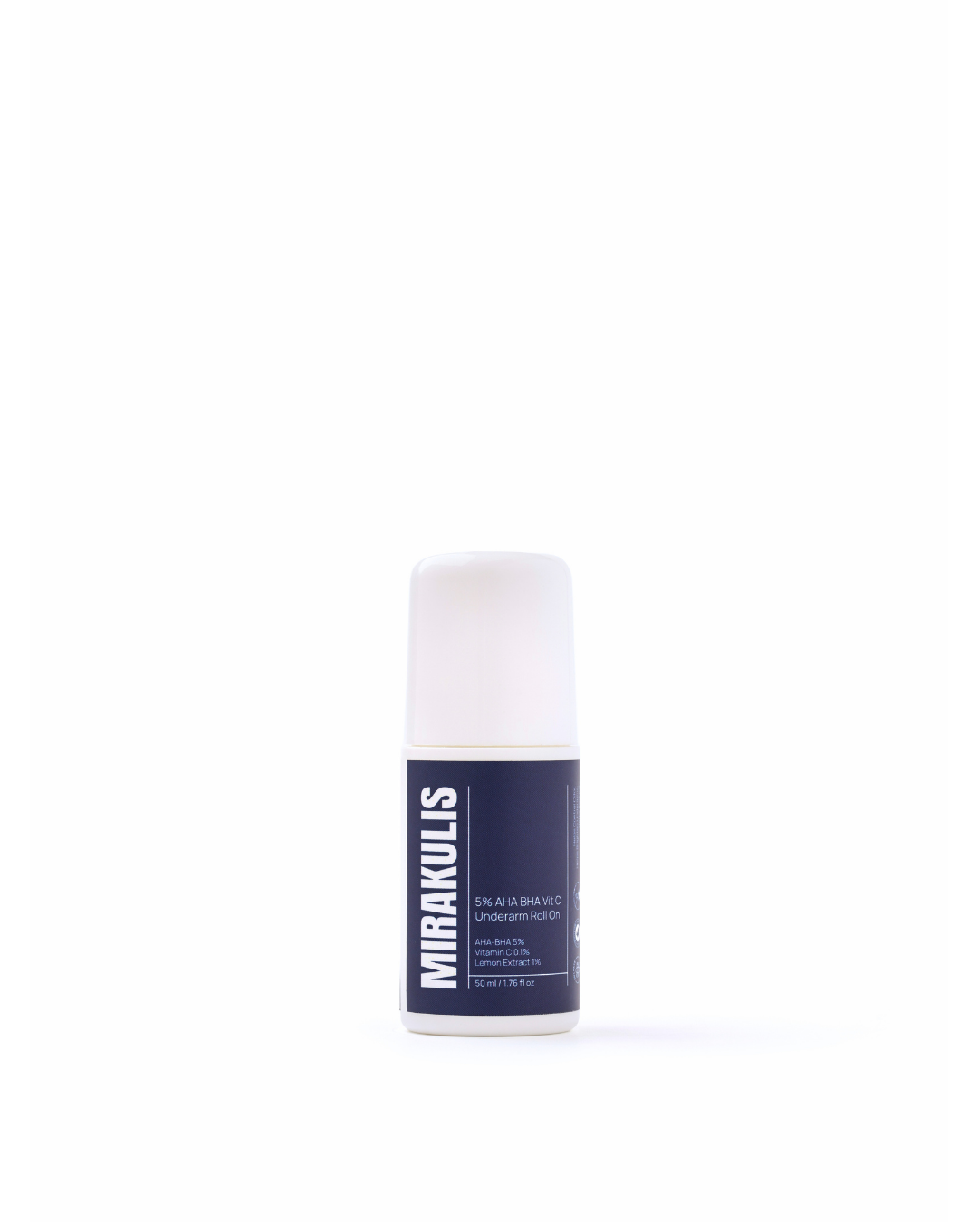 Mirakulis 5% AHA BHA Vit C Underarm Roll On 50 ml