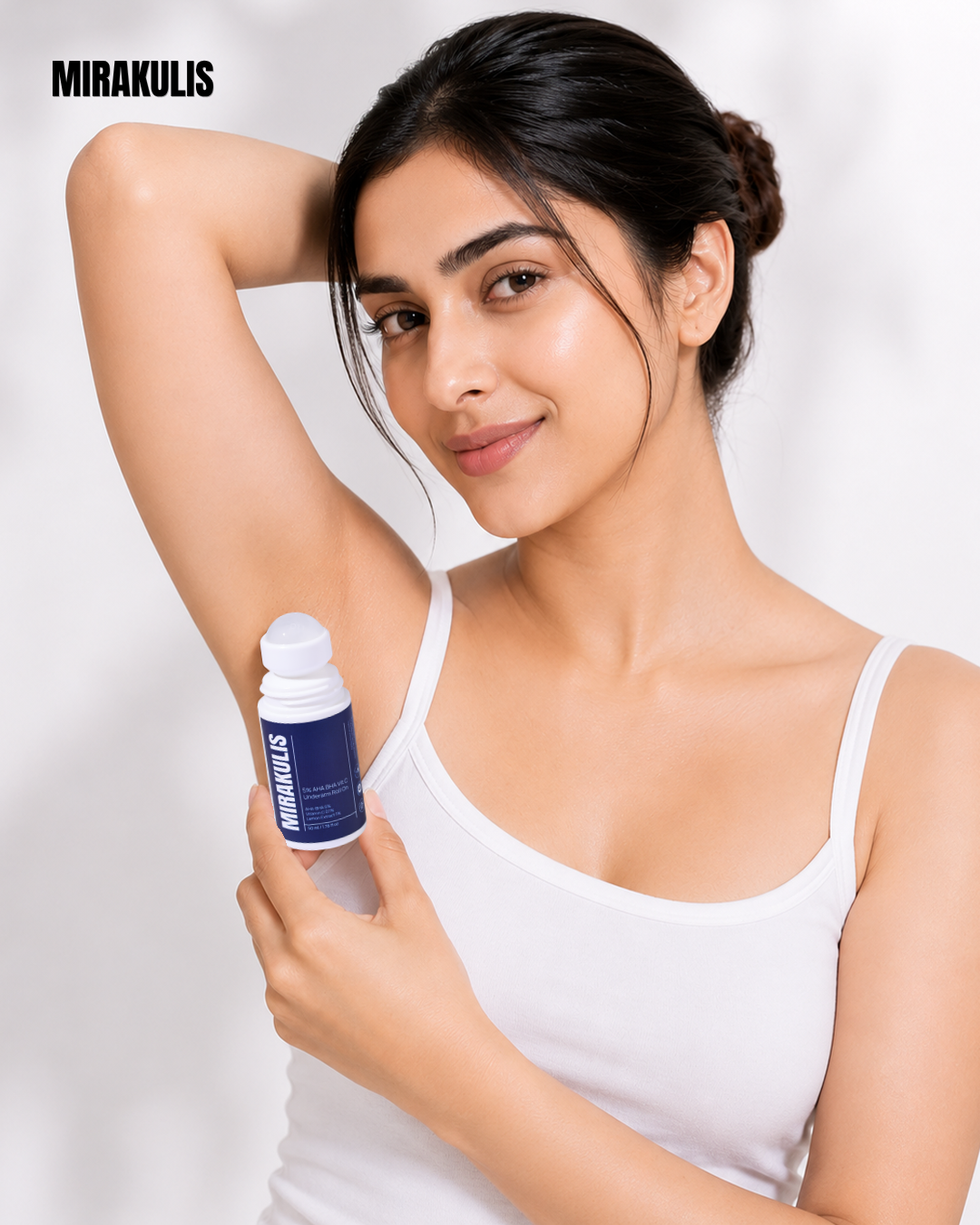 Mirakulis 5% AHA BHA Vit C Underarm Roll On 50 ml
