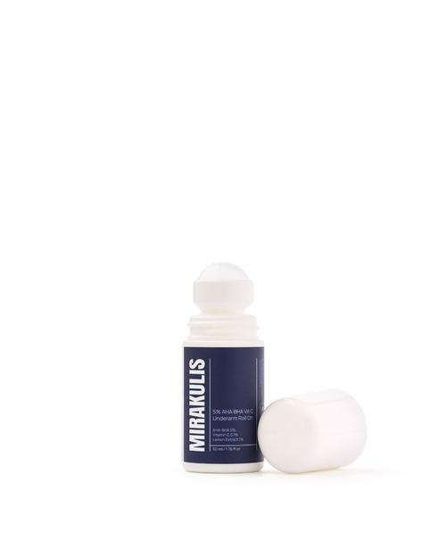 Mirakulis 5% AHA BHA Vit C Underarm Roll On 50 ml