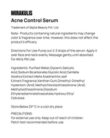 Mirakulis Acne Control Serum 30 ml