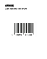 Mirakulis Even Tone Face Serum 30 ml