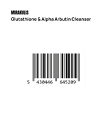 Mirakulis Glutathione & Alpha Arbutin Cleanser 100 ml