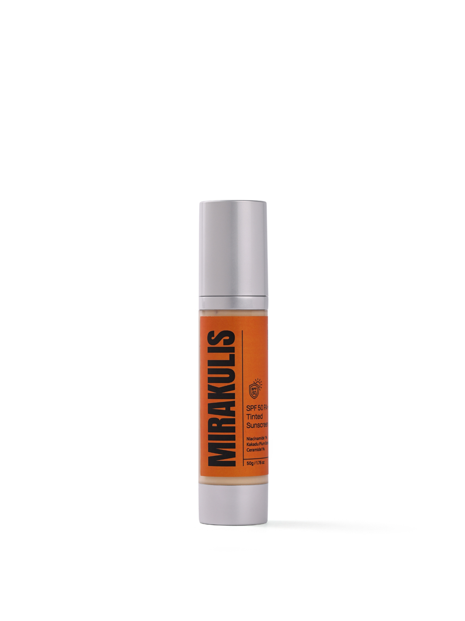 Mirakulis SPF 50 PA+++ Tinted Sunscreen
