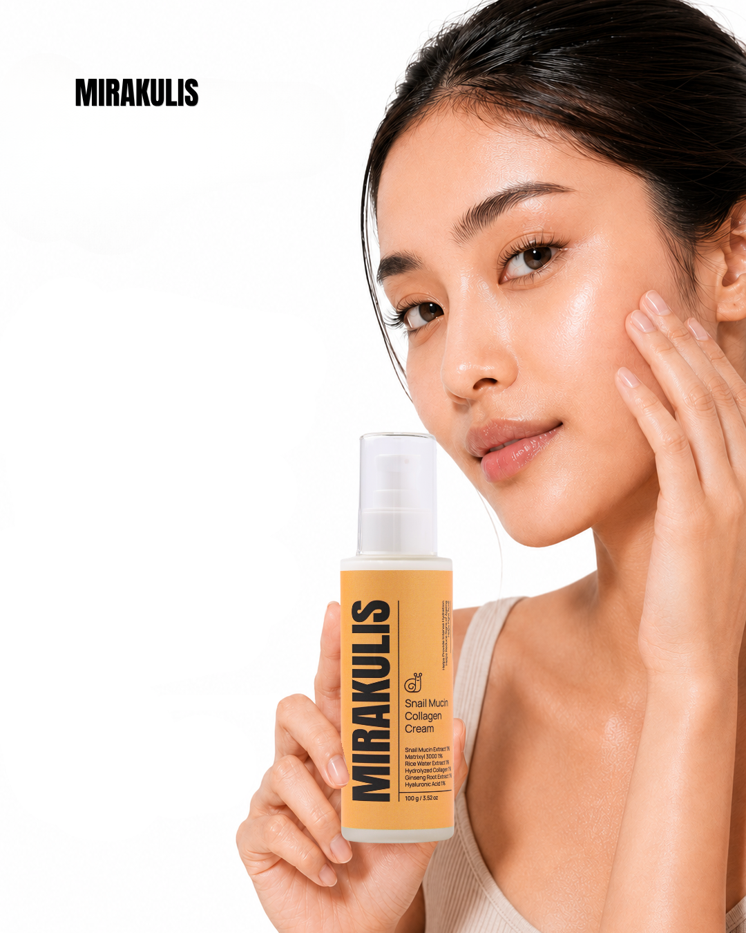 Mirakulis Snail Mucin Collagen Cream 100 g