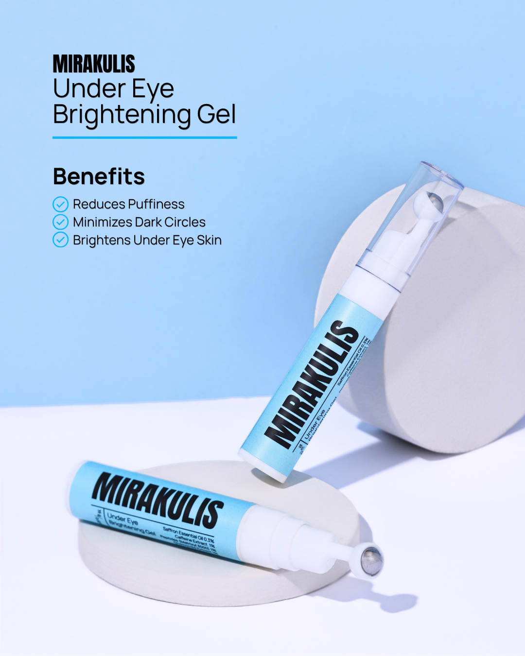 Mirakulis Under Eye Brightening Gel 15 g