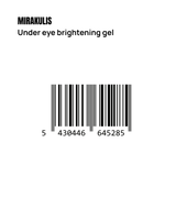 Mirakulis Under Eye Brightening Gel 15 g